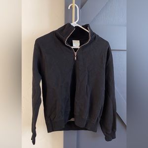 Thrifted quarter zip sweater
